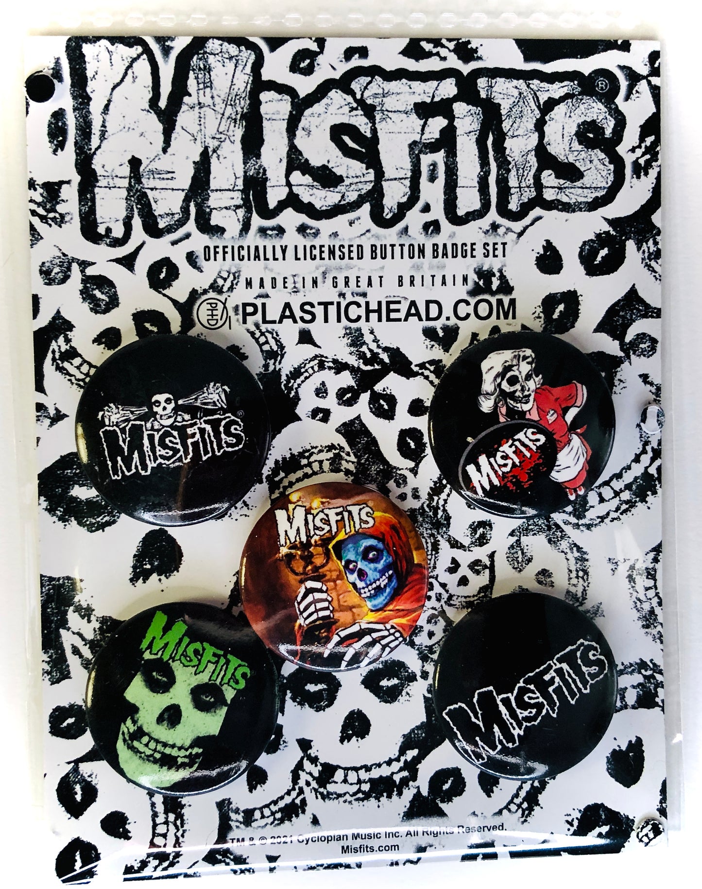 MISFITS - We Were 138: San Francisco 1981 + Live Detroit 1983 - Vinile Rosso / Giallo Splatter + Spille e Toppa