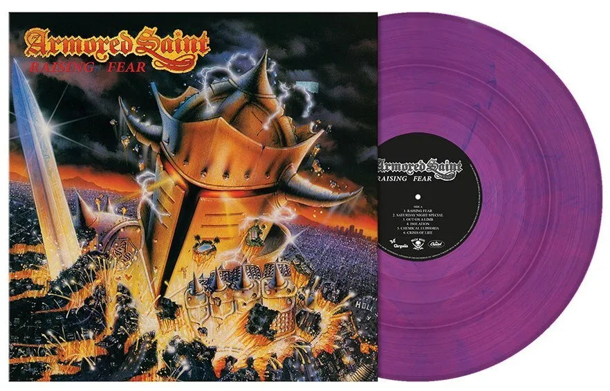 ARMORED SAINT - Raising Fear - Vinile Viola Marmorizzato (Ed. Lim. Num. 40° Anniversario 200 copie)