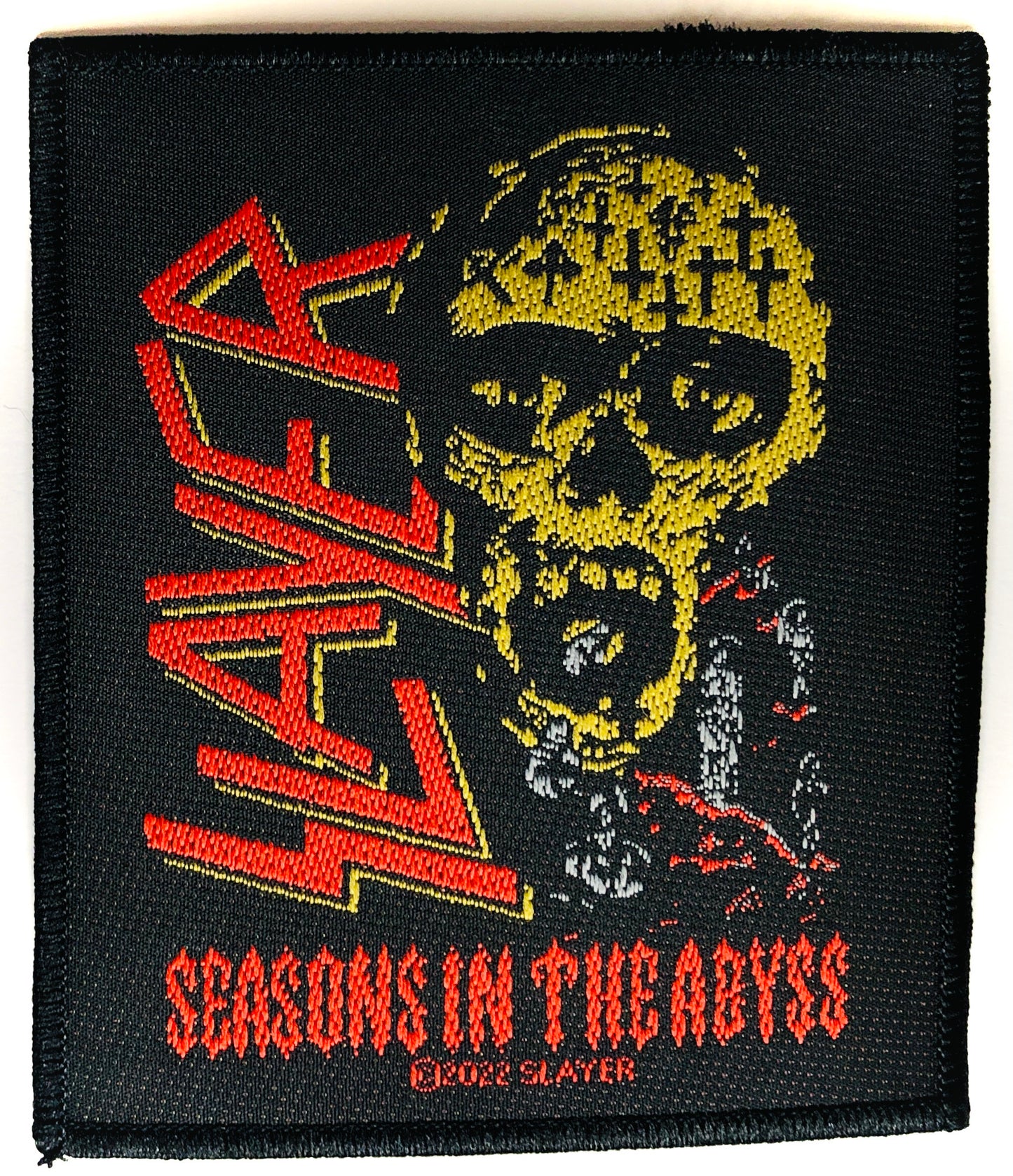 SLAYER - Seasons in the Abyss - Vinile Nero Rimasterizzato + n° 2 Toppe e Spilla