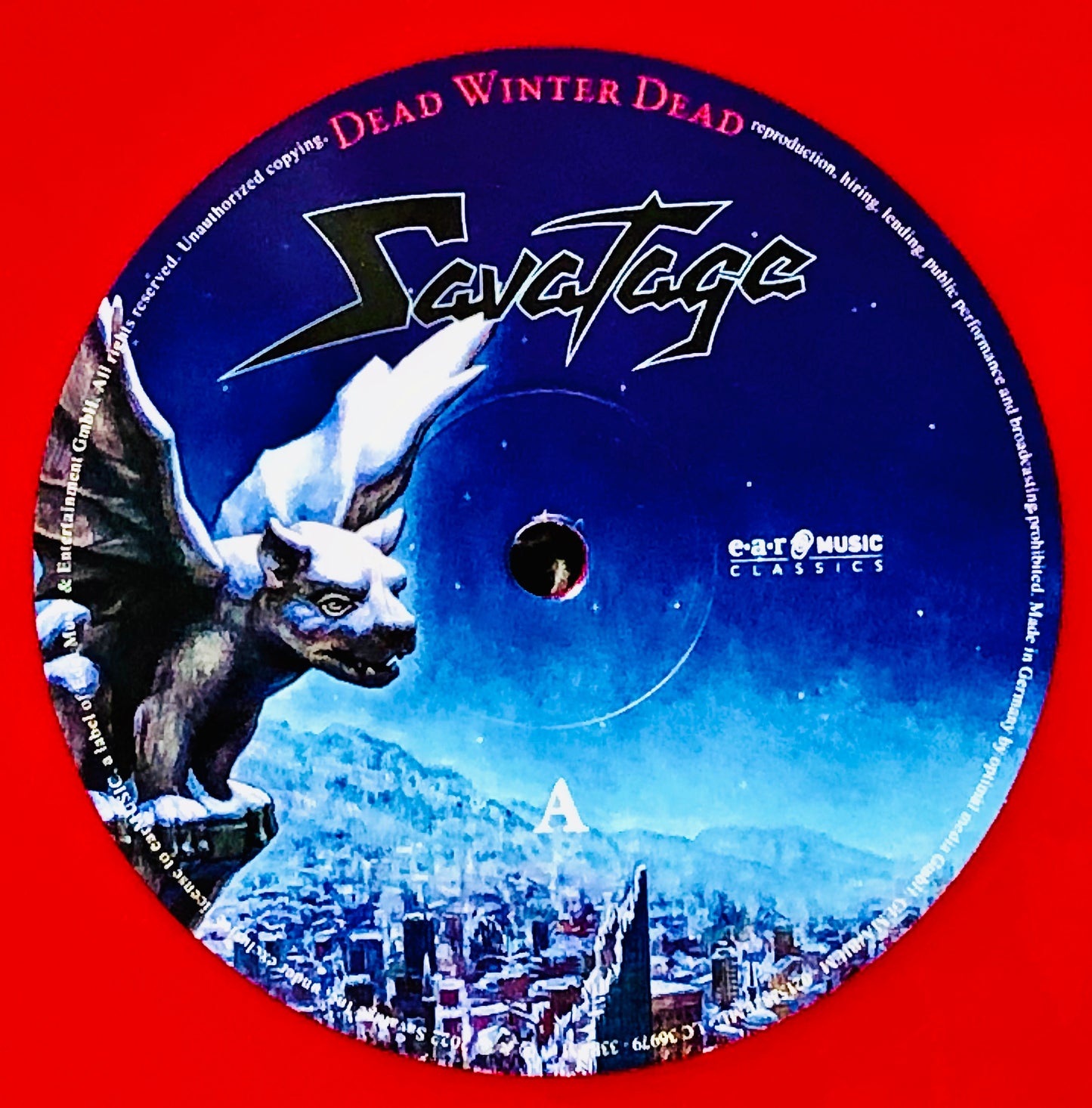 SAVATAGE - Dead Winter Dead - Doppio Vinile Rosso