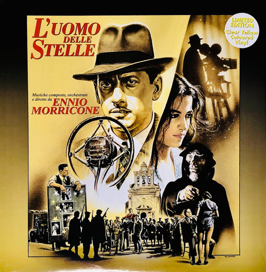 ENNIO MORRICONE - L’uomo delle Stelle - Vinile Giallo Trasparente Rimasterizzato / Colonna Sonora