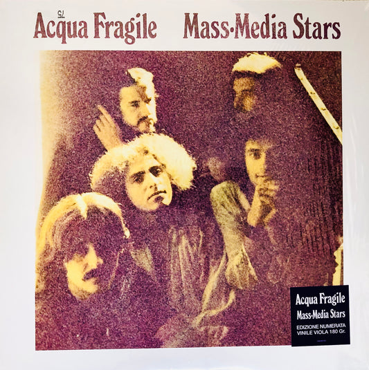 ACQUA FRAGILE - Mass Media Stars - Vinile Porpora Solido