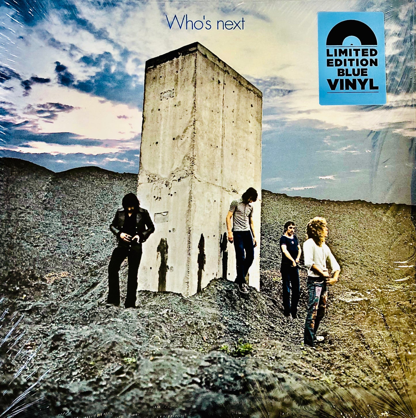 THE WHO - Who’s Next - Vinile Solido Blu