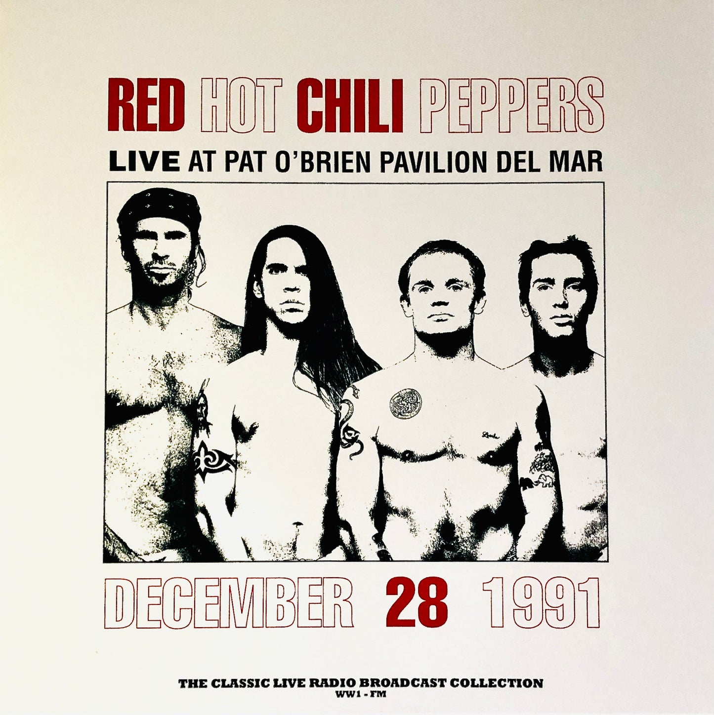 RED HOT CHILI PEPPERS - Live at Pat O’ Brien Pavilion del Mar - Vinile Marmorizzato / Metal