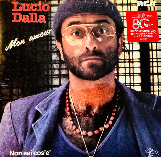 LUCIO DALLA - Mon Amour / Non sai cos’e’ - 45rpm Rosso Trasparente (Ed. Lim. 500 copie)