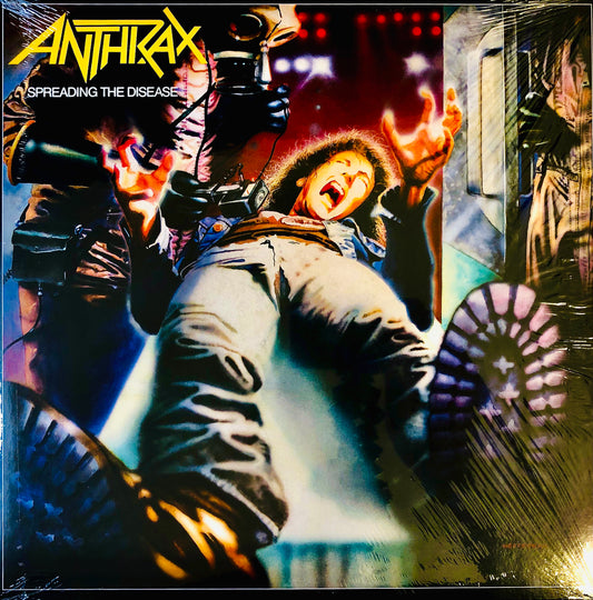 ANTHRAX - Spreading the Disease - Vinile Nero Rimasterizzato (Remastered Black Vinyl)