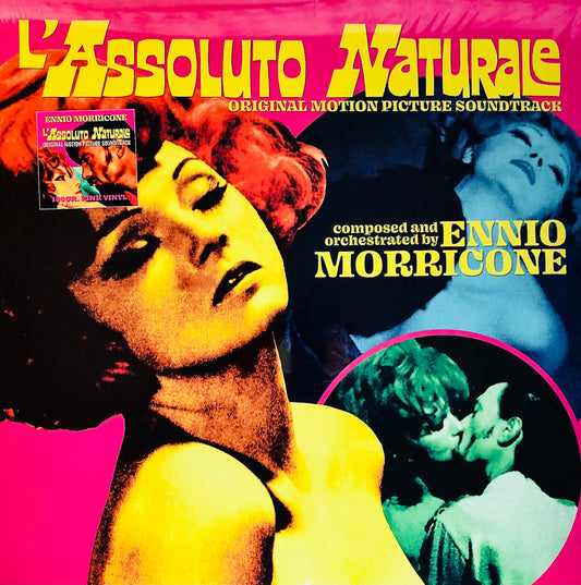 ENNIO MORRICONE - L’Assoluto Naturale - Vinile  Rosa Solido Rimasterizzato / Colonna Sonora