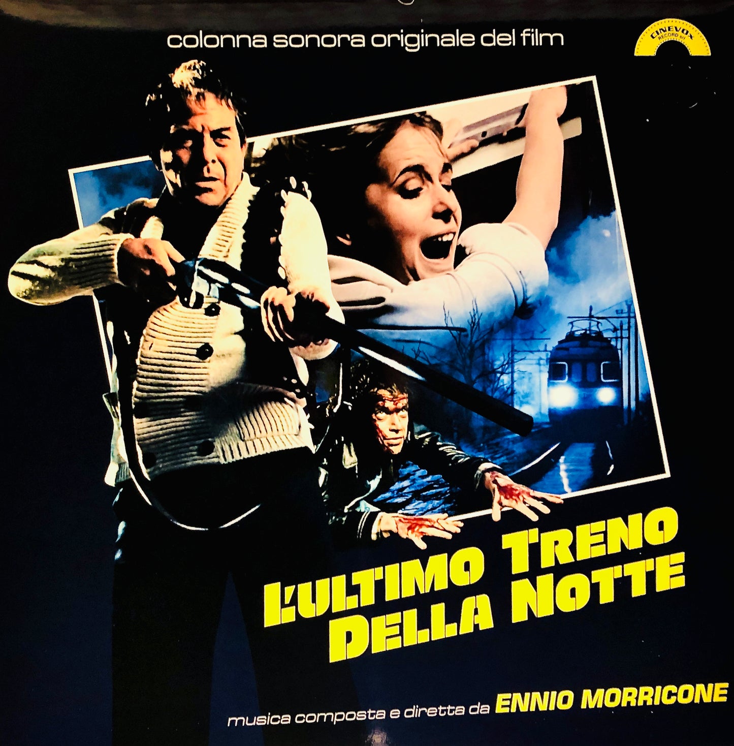 ENNIO MORRICONE - L’ultimo treno della notte - Vinile Giallo Solido Rimasterizzato / Colonna Sonora