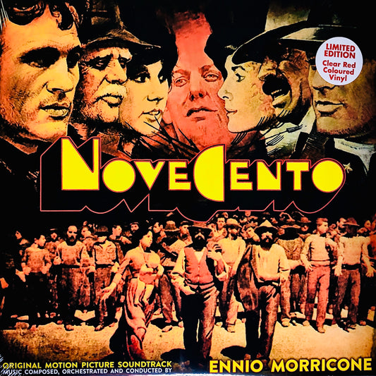 ENNIO MORRICONE - Novecento - Vinile Rosso Trasparente Rimasterizzato / Colonna Sonora