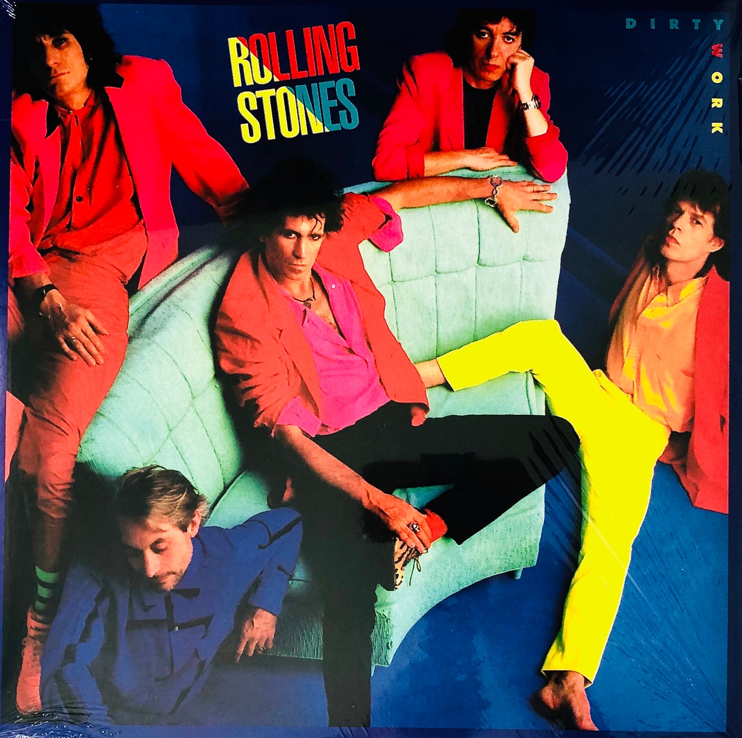 ROLLING STONES	- Dirty Work - Vinile Nero (Black Vinyl)