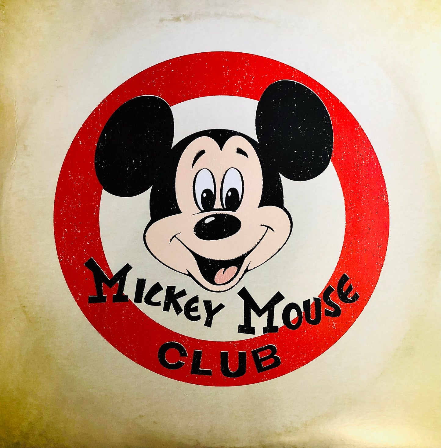 MICKEY MOUSE CLUB - Mickey Mouse March / Mickey Mouse Club Alma Mater - Picture Vinyl