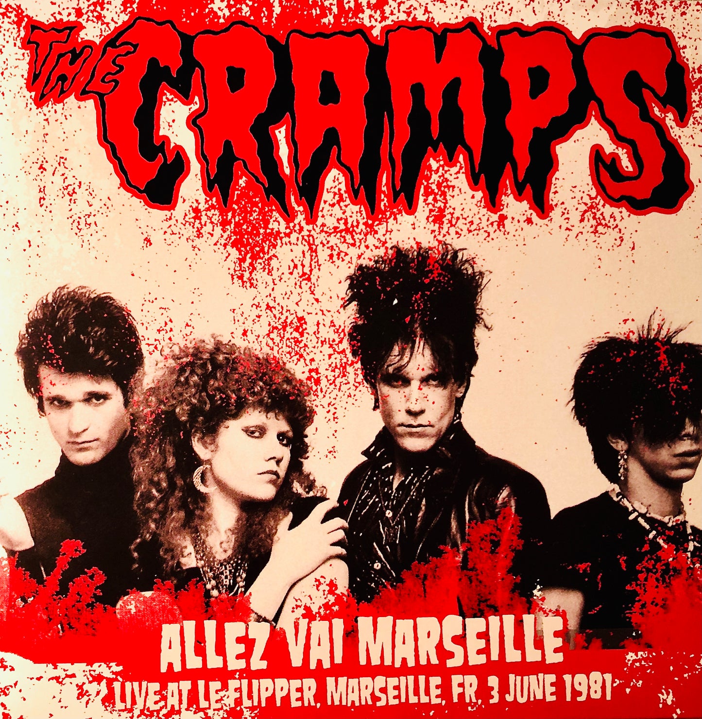 The CRAMPS	- Allez vai Marseille - Vinile Nero (Black Vinyl)