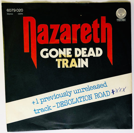 NAZARETH - Gone dead train / Desolation road - 45rpm Usato / Metal