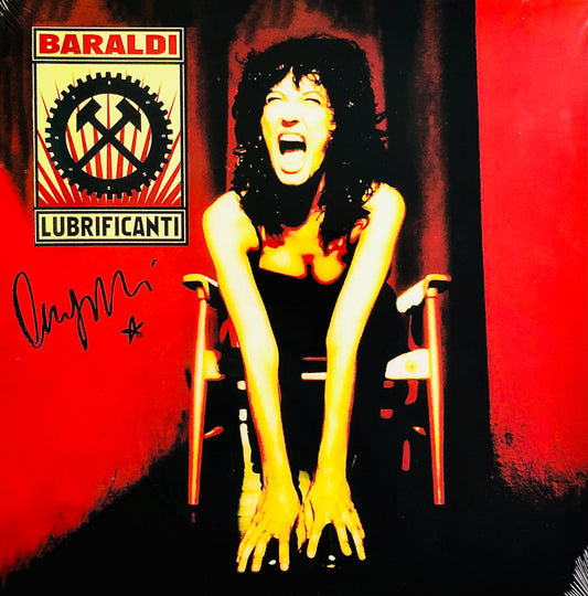 ANGELA BARALDI - Baraldi Lubrificanti - Vinile Rosso Trasparente (Ed. Lim. Autografata)