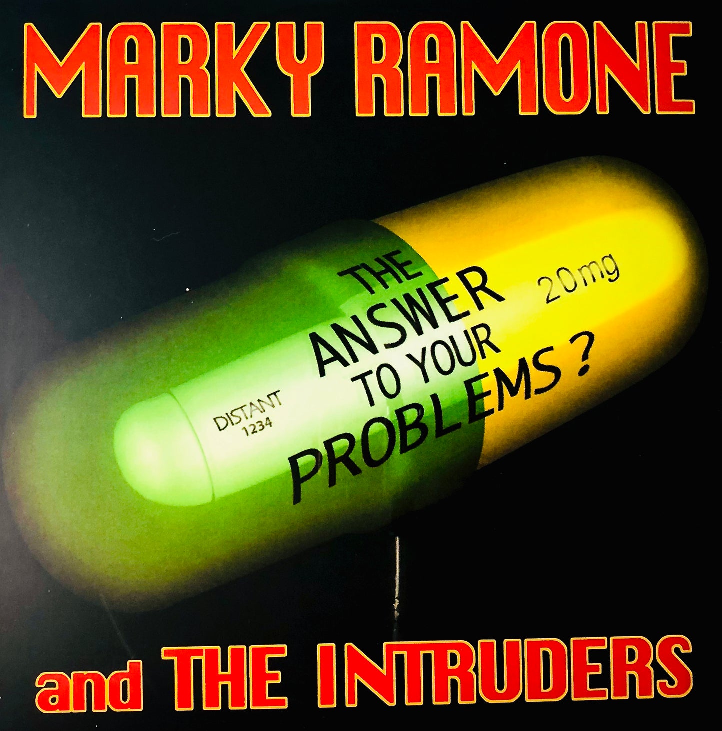 MARKY RAMONE and THE INTRUDERS - The Answer to your Problems? - Vinile Nero (Black Vinyl)