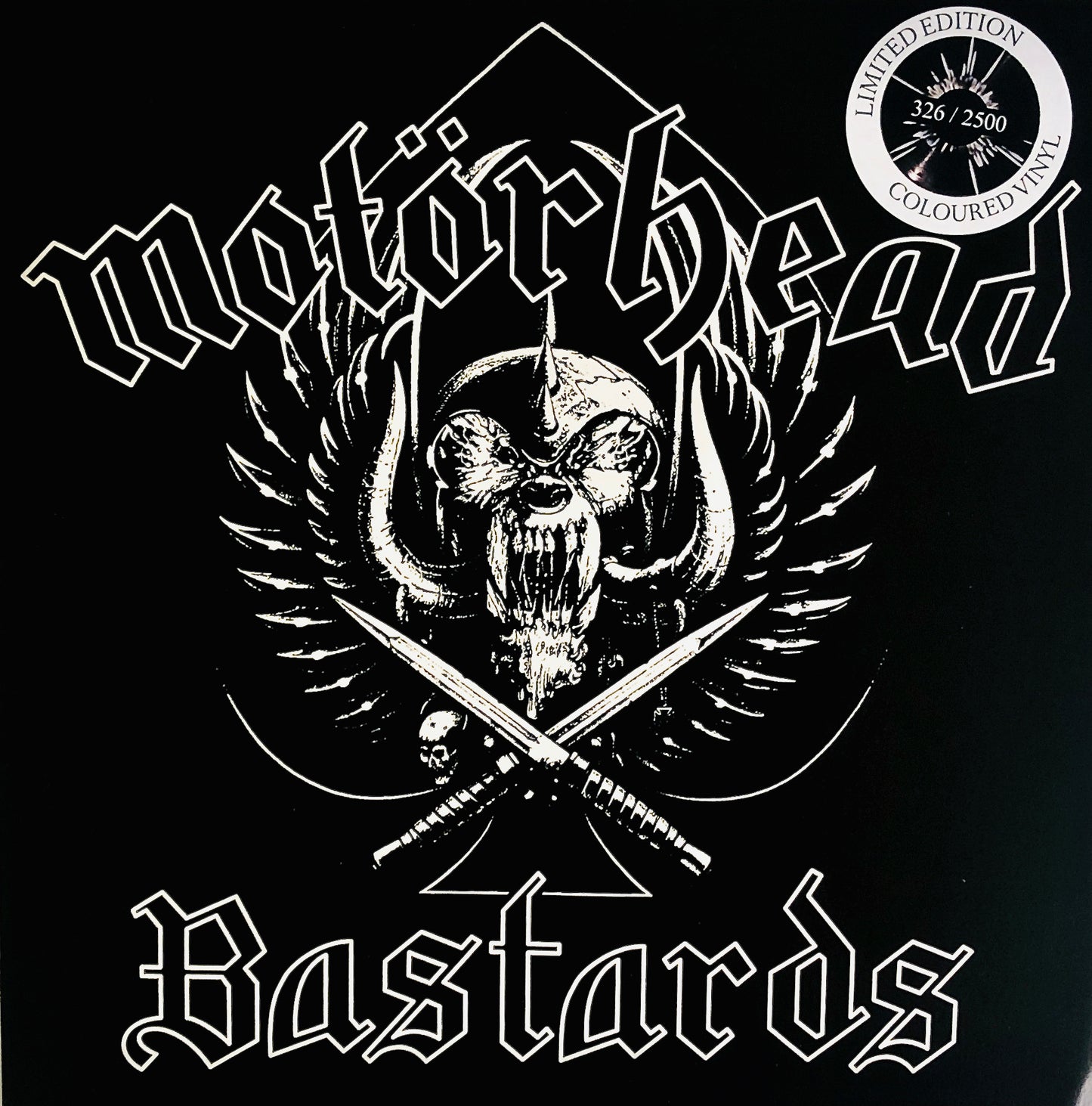 MOTORHEAD - Bastards - Vinile Bianco / Nero Splatter (Ed. Lim. 2500 copie)