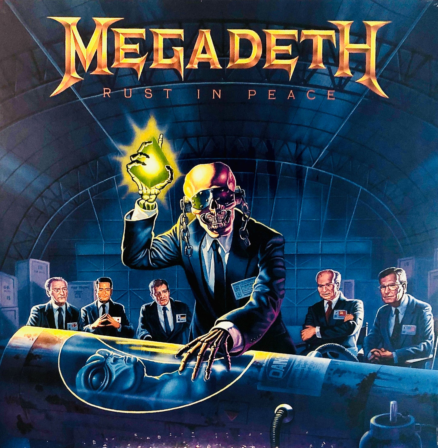 MEGADETH - Rust in peace - Vinile Nero Rimasterizzato + Toppa e Spilla