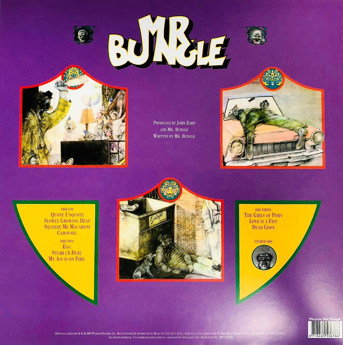 MR. BUNGLE - Mr. Bungle - Doppio Vinile Audiofilo (Double Audiophile Vinyl Pressing)