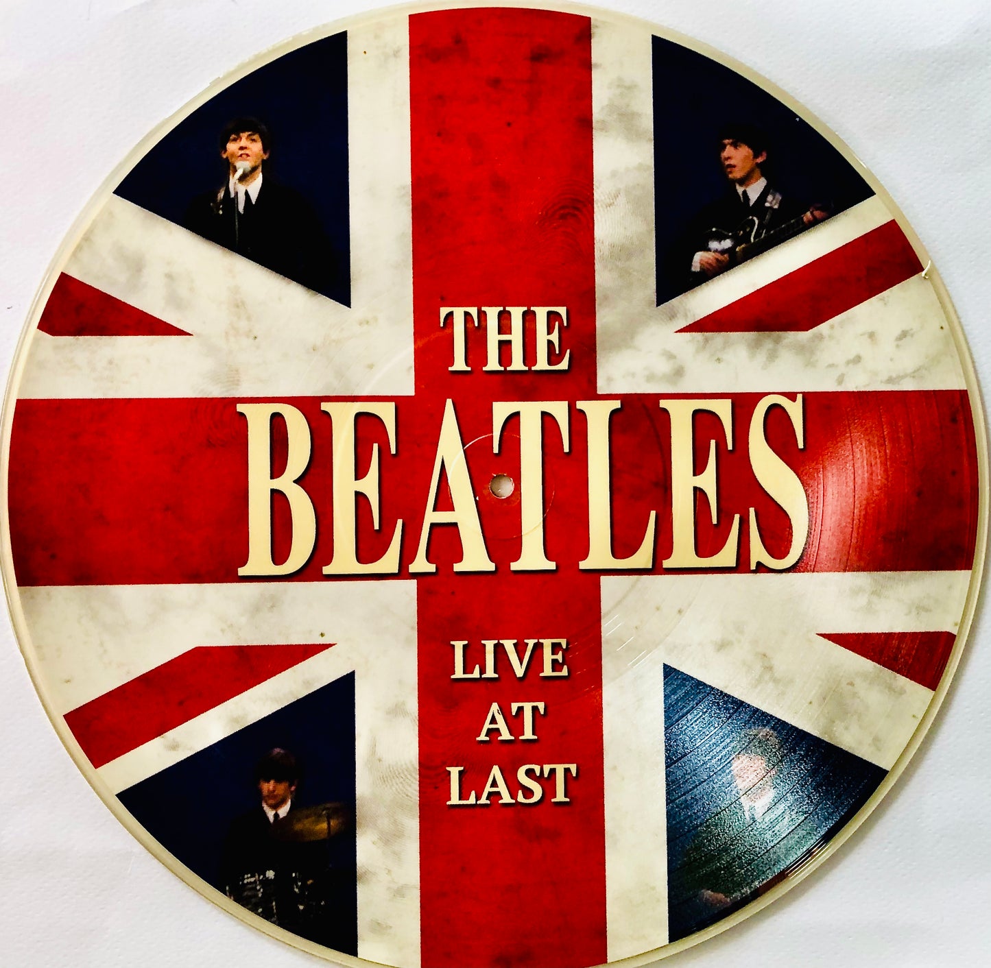 THE BEATLES - Live at Last - Picture Disc (made in UK)