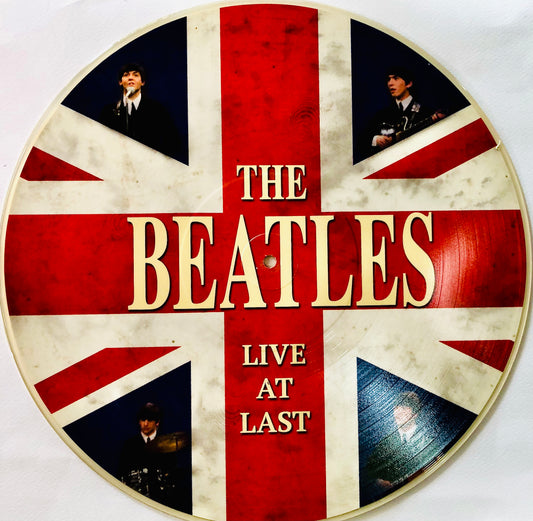 THE BEATLES - Live at Last - Picture Disc (made in UK)