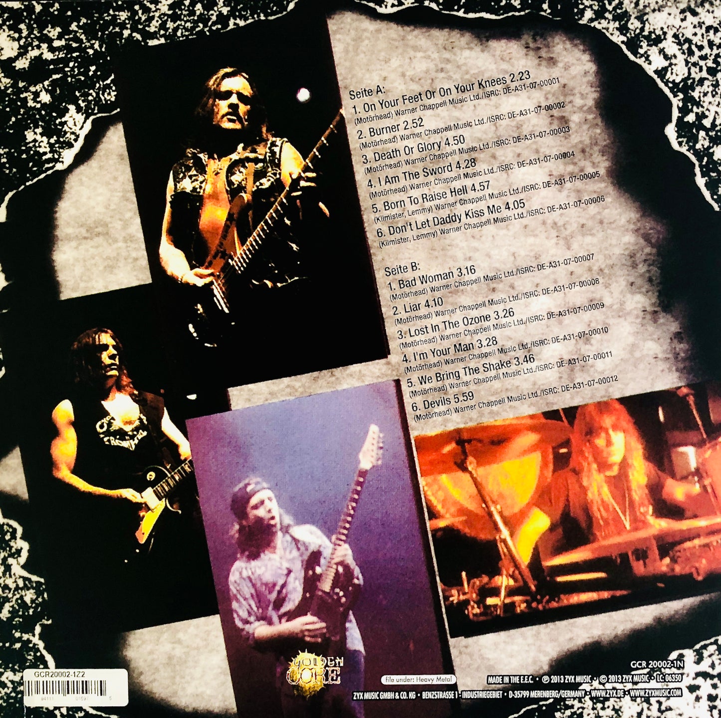 MOTORHEAD - Bastards - Vinile Bianco / Nero Splatter (Ed. Lim. 2500 copie)