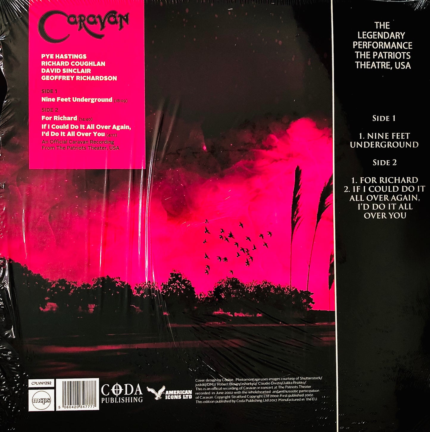 CARAVAN - from the Land of Grey and Pink - Vinile Solido mix Grigio / Rosa