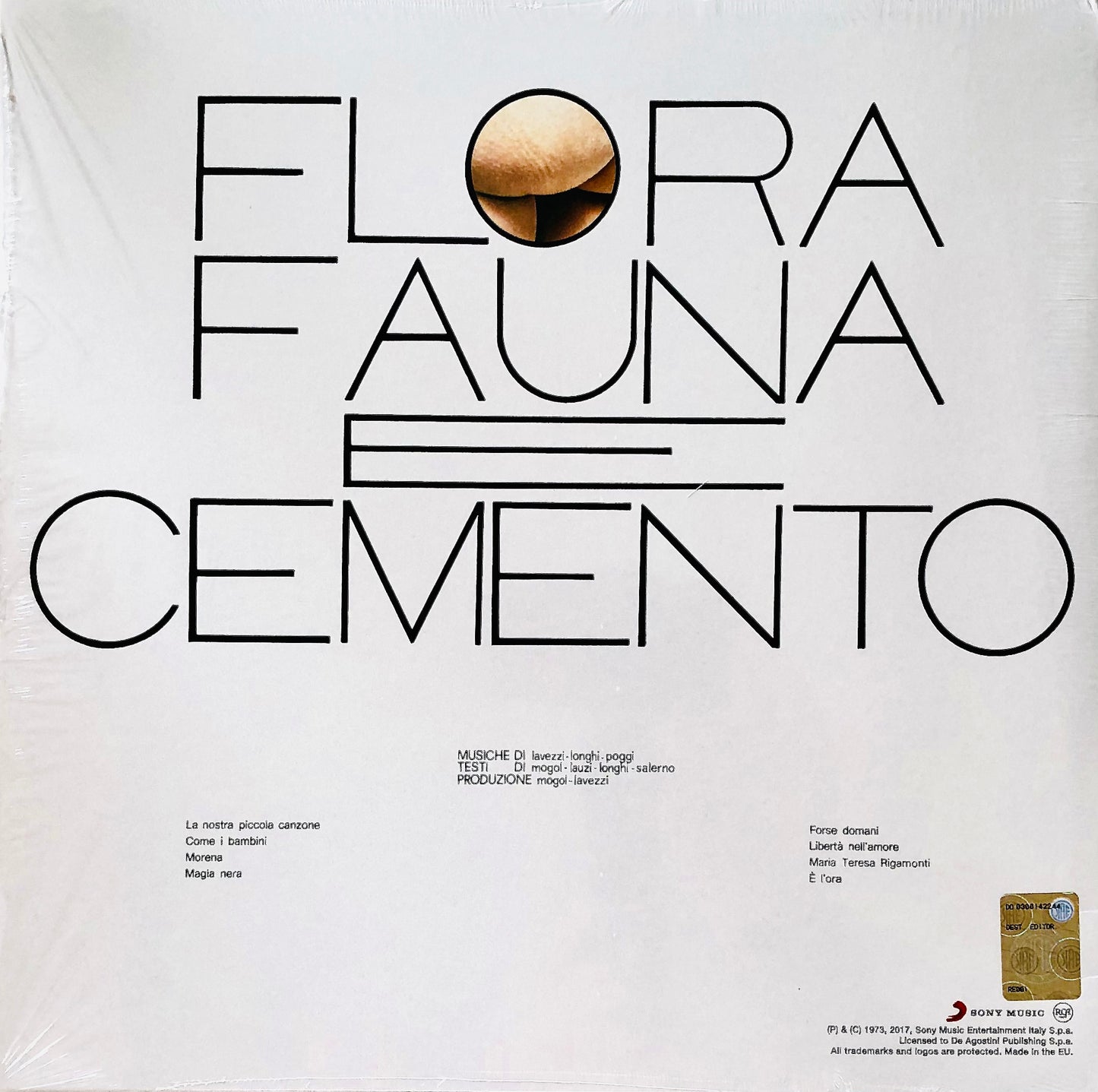 FLORA FAUNA E CEMENTO - Rock - Vinile Nero