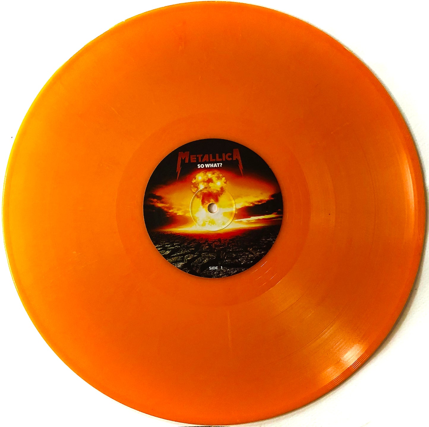 METALLICA - So What???!!! - Vinile Arancione (made in UK)