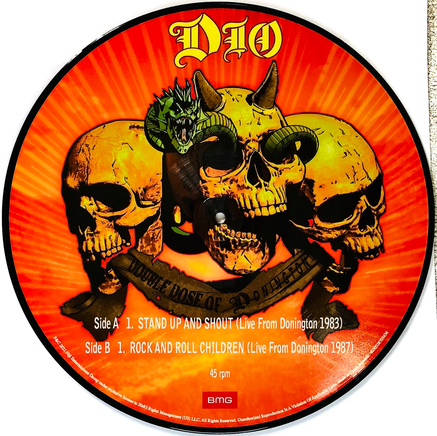 DIO - Double Dose of Donington ’83 & ’87 - Picture Disc (Record Store Day 2022)