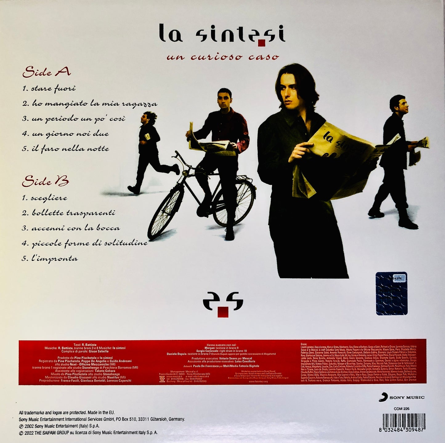 LA SINTESI - Un curioso caso - Vinile Nero