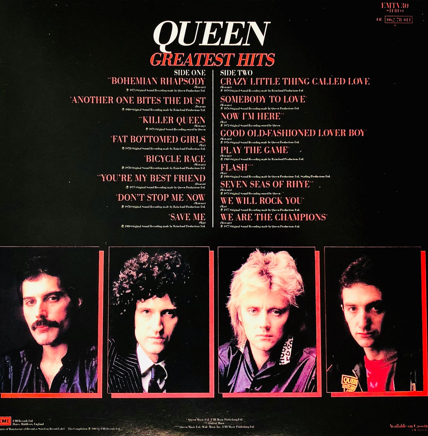 QUEEN - Greatest Hits - Vinile Nero (Black Vinyl)