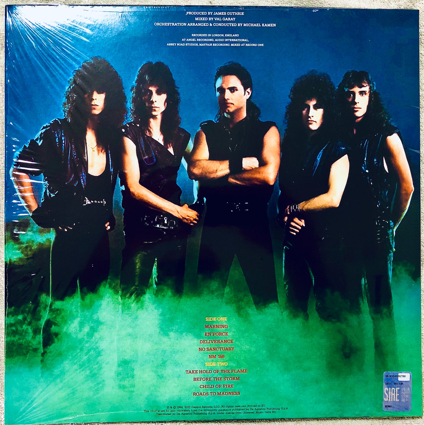 QUEENSRYCHE - The Warning - Vinile Nero (Black Vinyl)