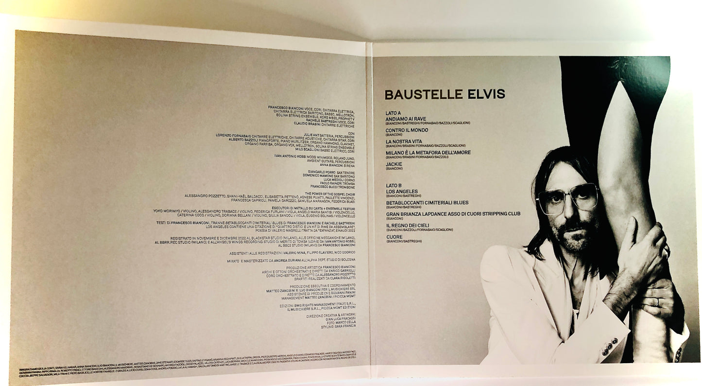 BAUSTELLE - Elvis - Vinile Bianco Solido (Ed. Lim. a 1500 copie)