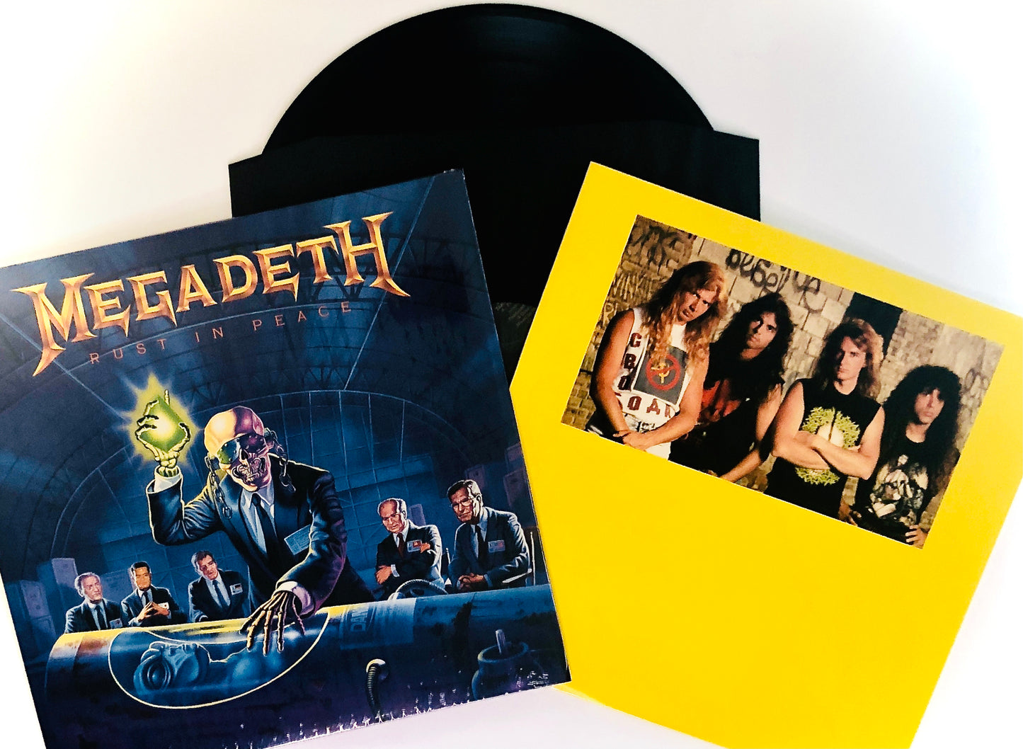 MEGADETH - Rust in peace - Vinile Nero Rimasterizzato + Toppa e Spilla