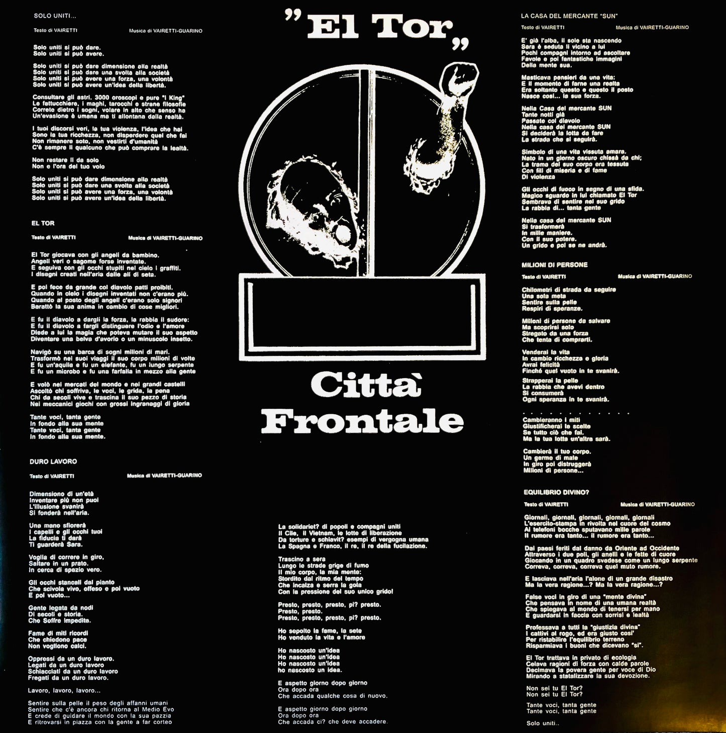 CITTA’ FRONTALE - El Tor - Vinile Rosso Trasparente