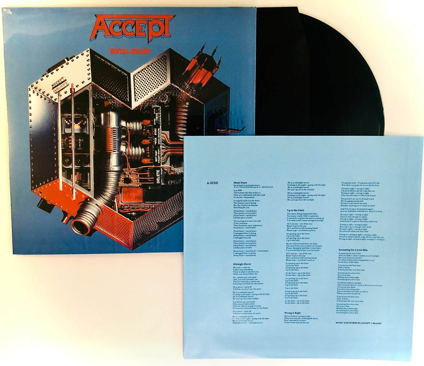 ACCEPT - Metal Heart - Vinile Nero (Black Vinyl)