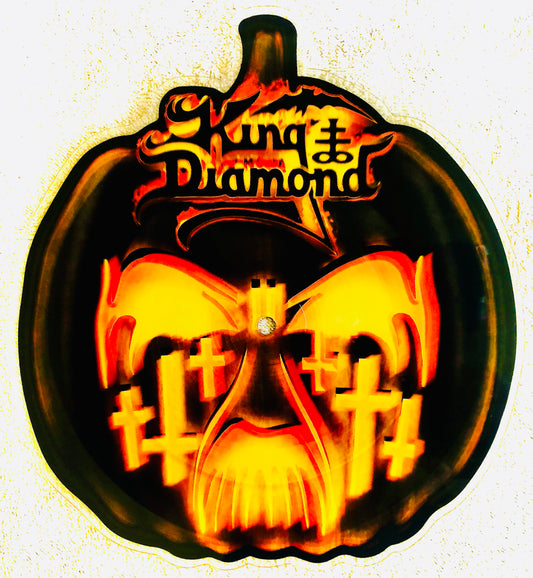 KING DIAMOND - Halloween / Sleepless Nights (Live) - Picture Disc Sagomato (Made in USA)