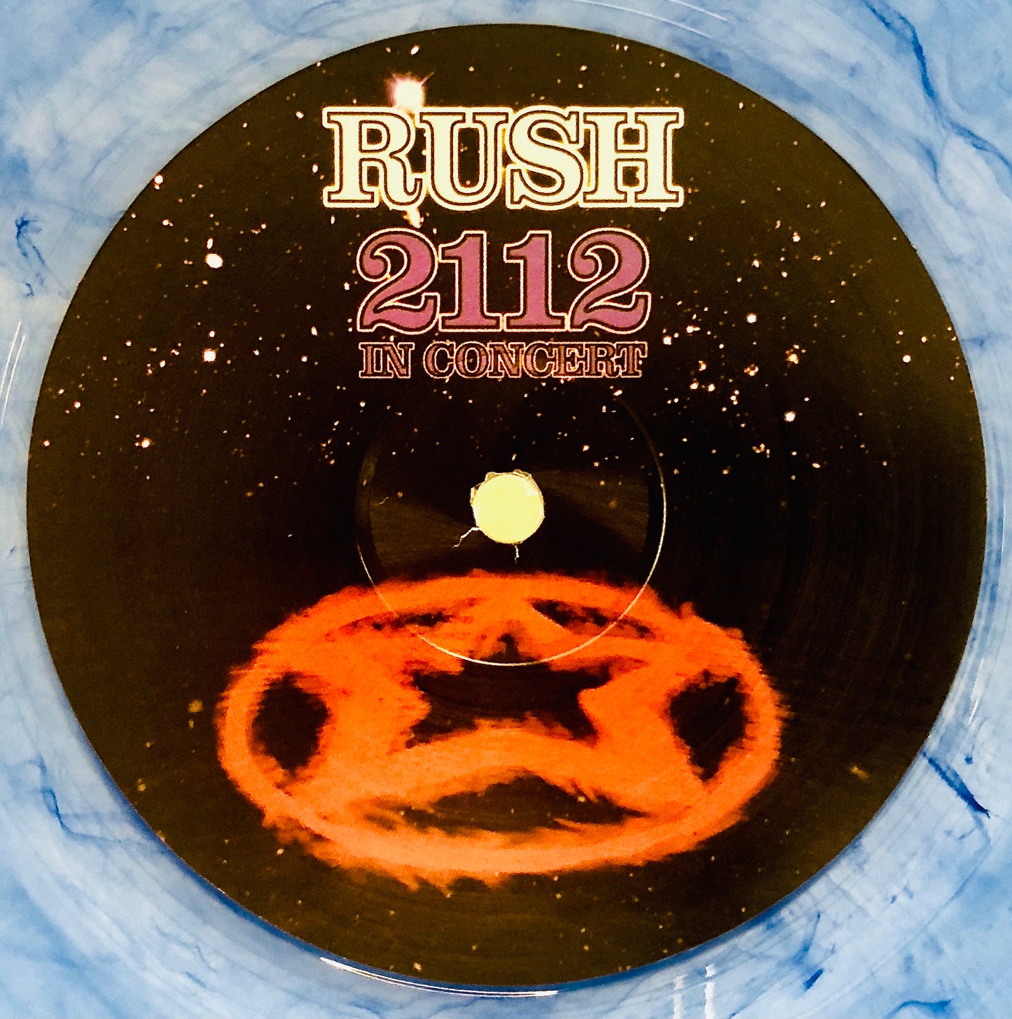 RUSH - 2112… in concert - Vinile Blu Marmorizzato (made in UK)