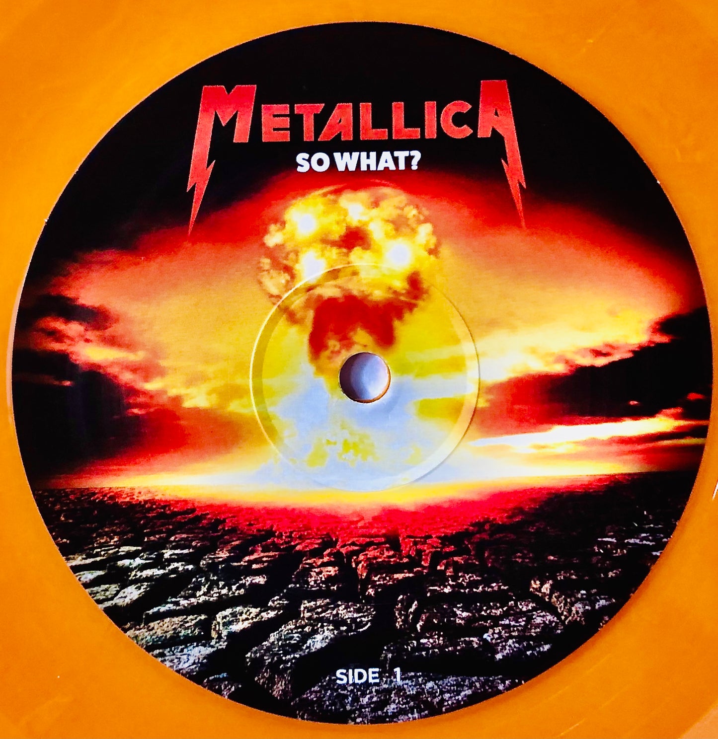 METALLICA - So What???!!! - Vinile Arancione (made in UK)