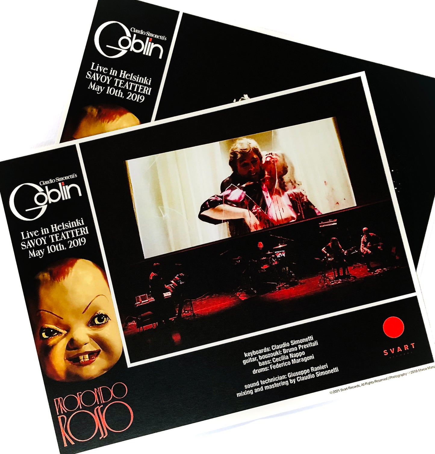 GOBLIN - Profondo Rosso (Live Soundtrack Experience) - Vinile Rosso Trasparente