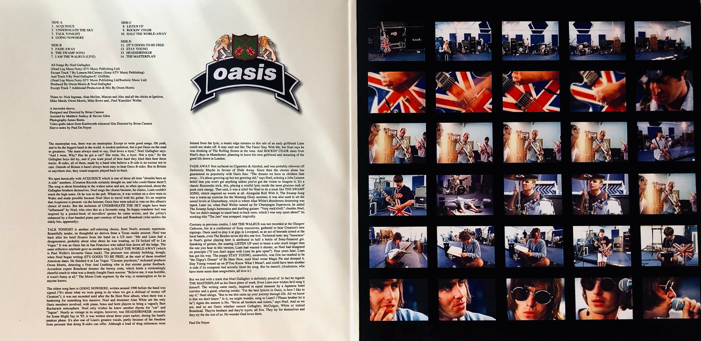 OASIS - The Masterplan -  Doppio Vinile Rimasterizzato / Rock