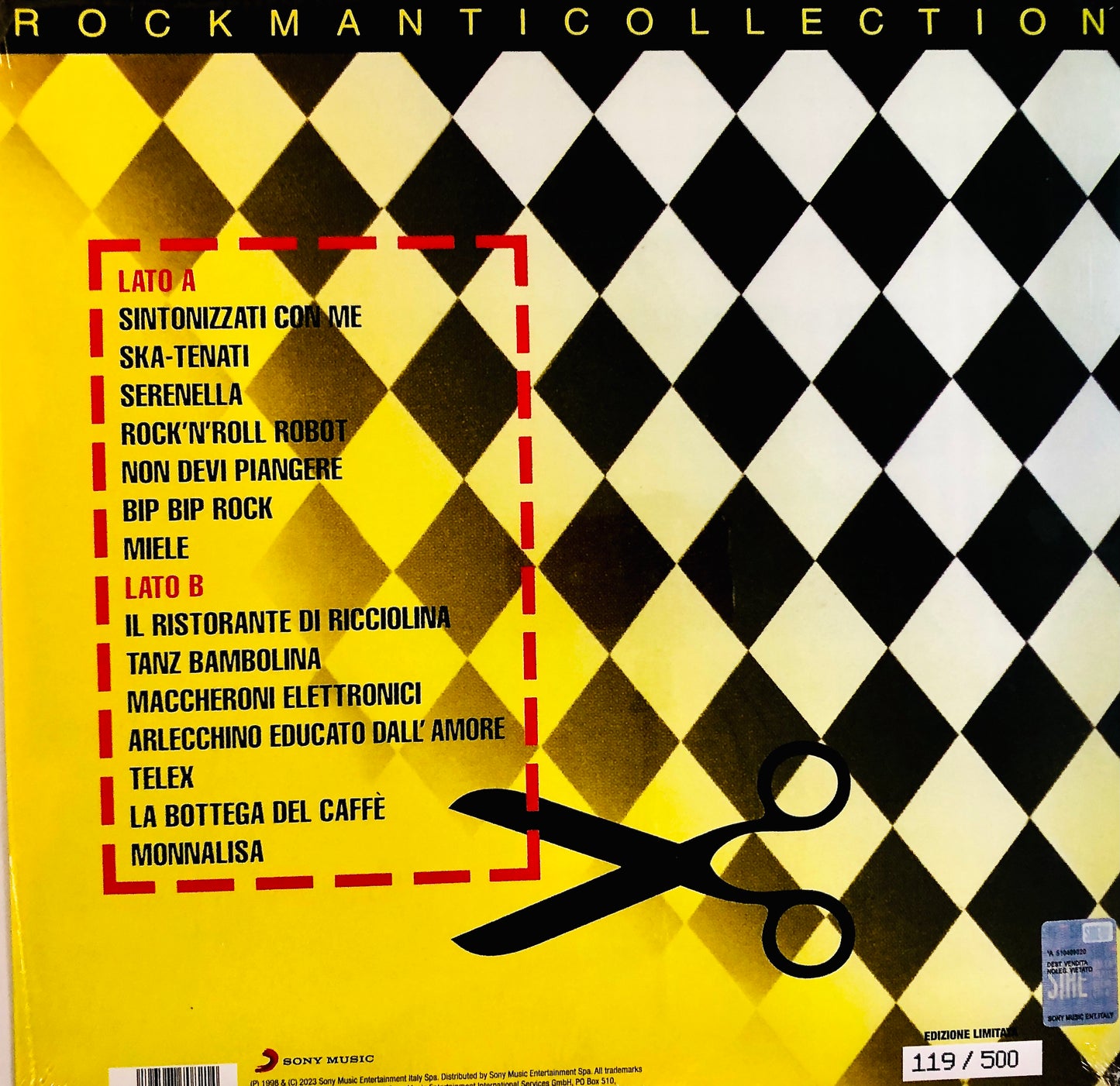 ALBERTO CAMERINI - Rockmanticollection (1980-1986) - Vinile Giallo / Blu Solido