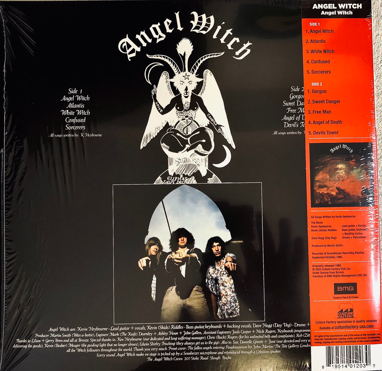 ANGEL WITCH - Angel Witch - Vinile Arancione Trasparente (Ed. Lim. 1000 copie)