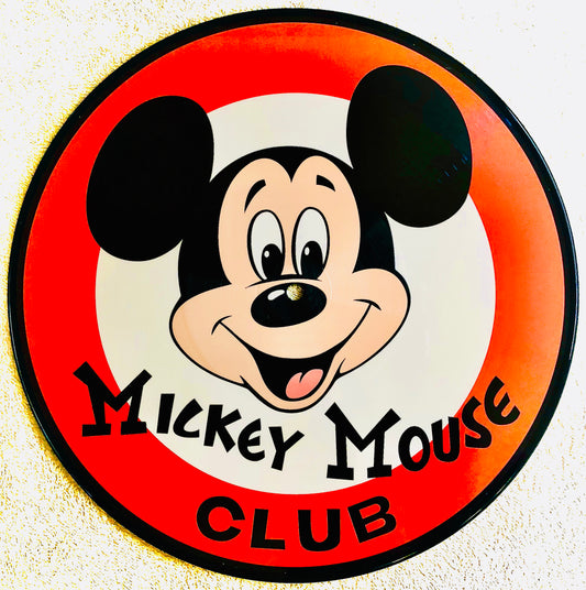 MICKEY MOUSE CLUB - Mickey Mouse March / Mickey Mouse Club Alma Mater - Picture Vinyl