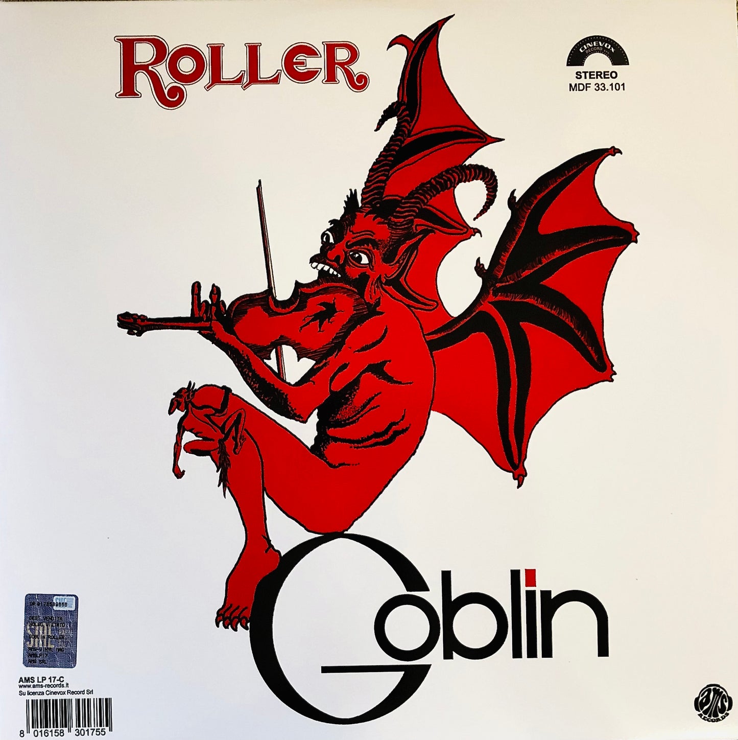 GOBLIN - Roller - Vinile Cristallo Trasparente Rimasterizzato