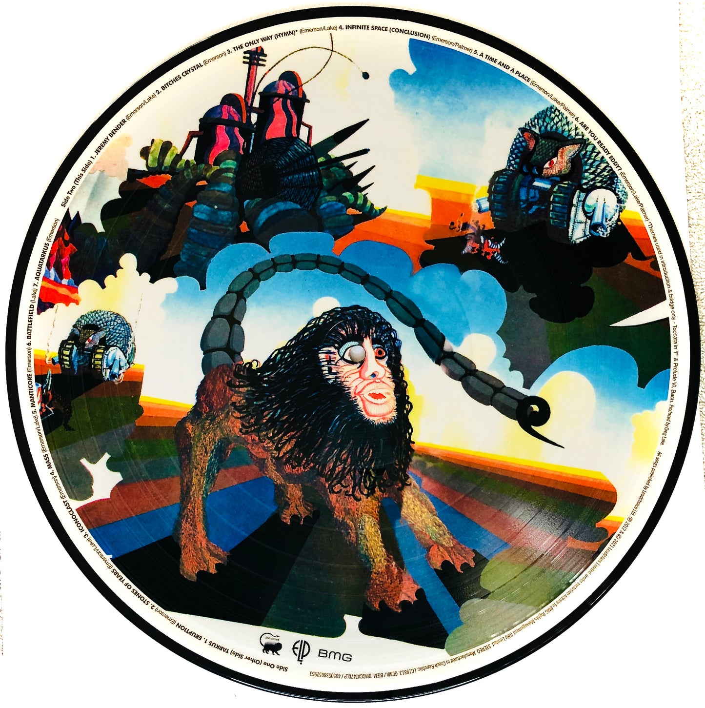 EMERSON, LAKE & PALMER - Tarkus - Vinile Picture Disc