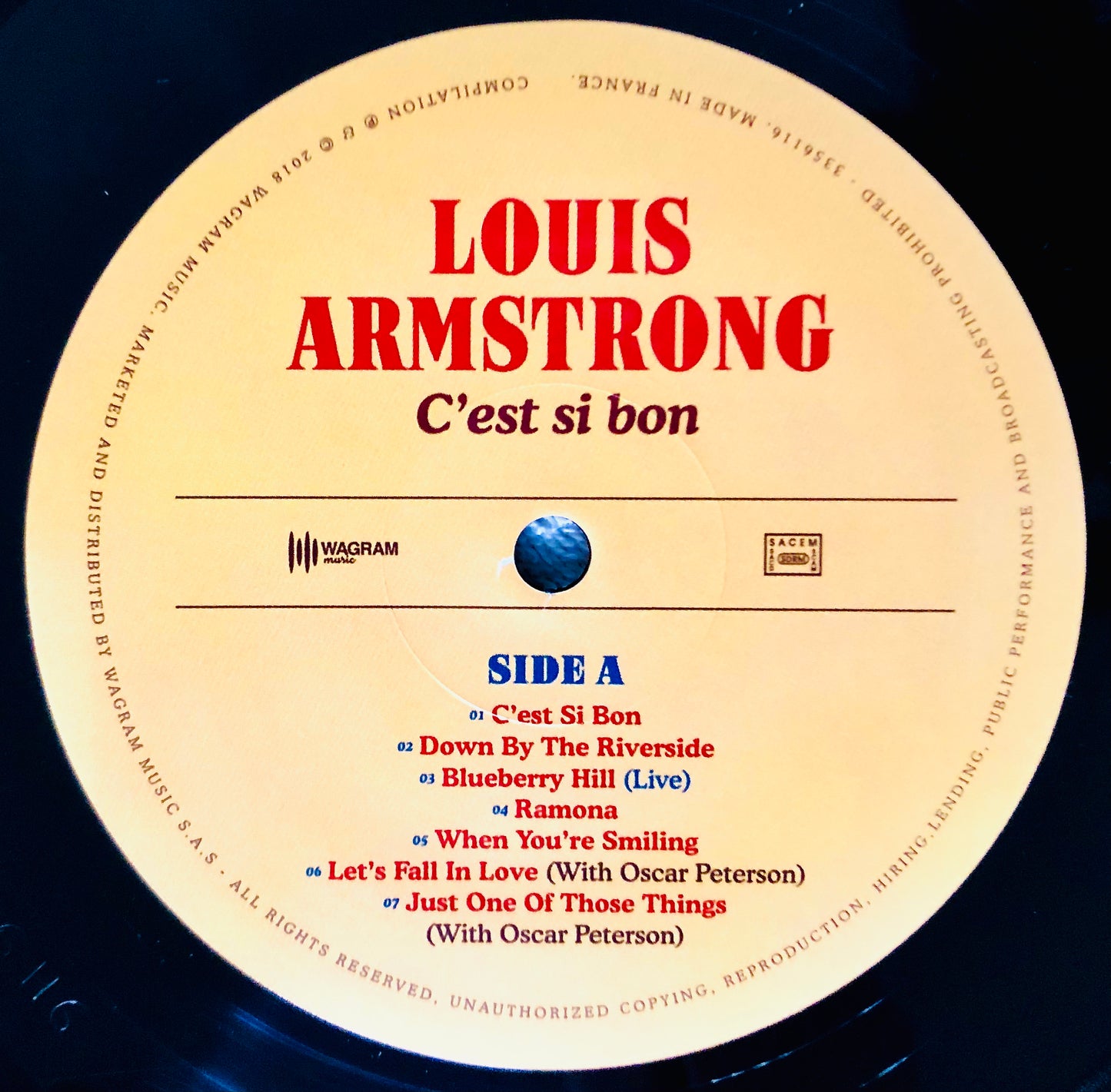 LOUIS ARMSTRONG - C’est si bon - Vinile Rimasterizzato / Jazz