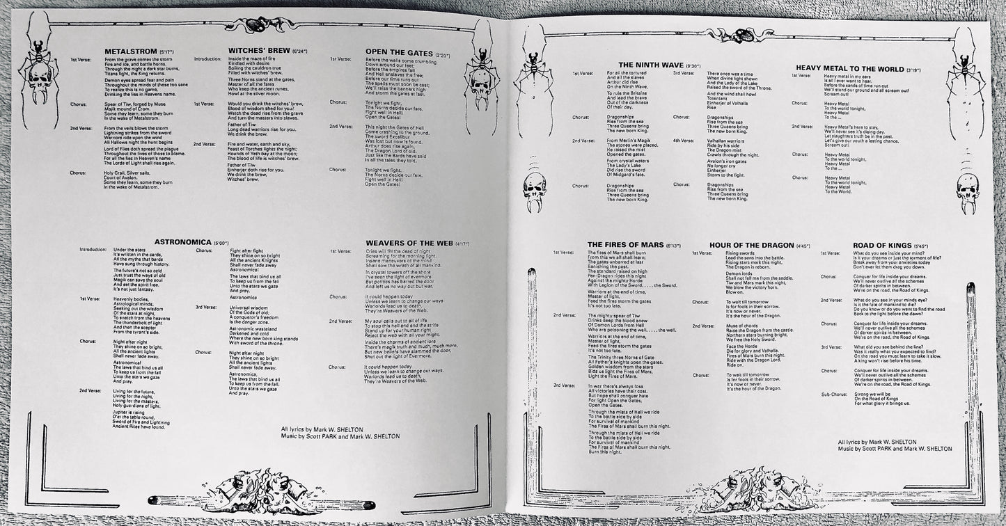 MANILLA ROAD - Open the Gates - Vinile Porpora Splatter (Ed. Lim. Deluxe 2022)