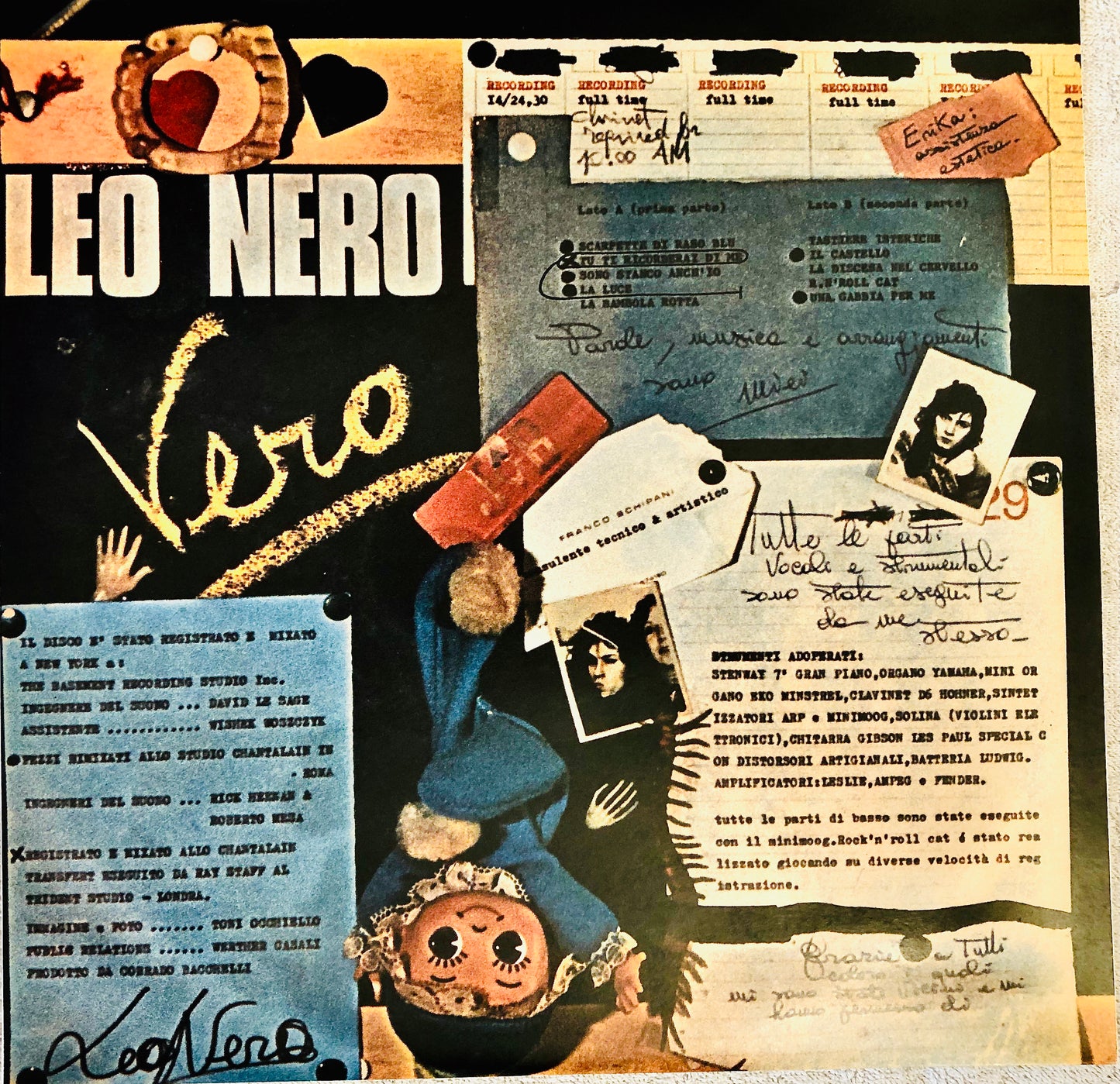 LeoNero - Vero - Vinile Nero