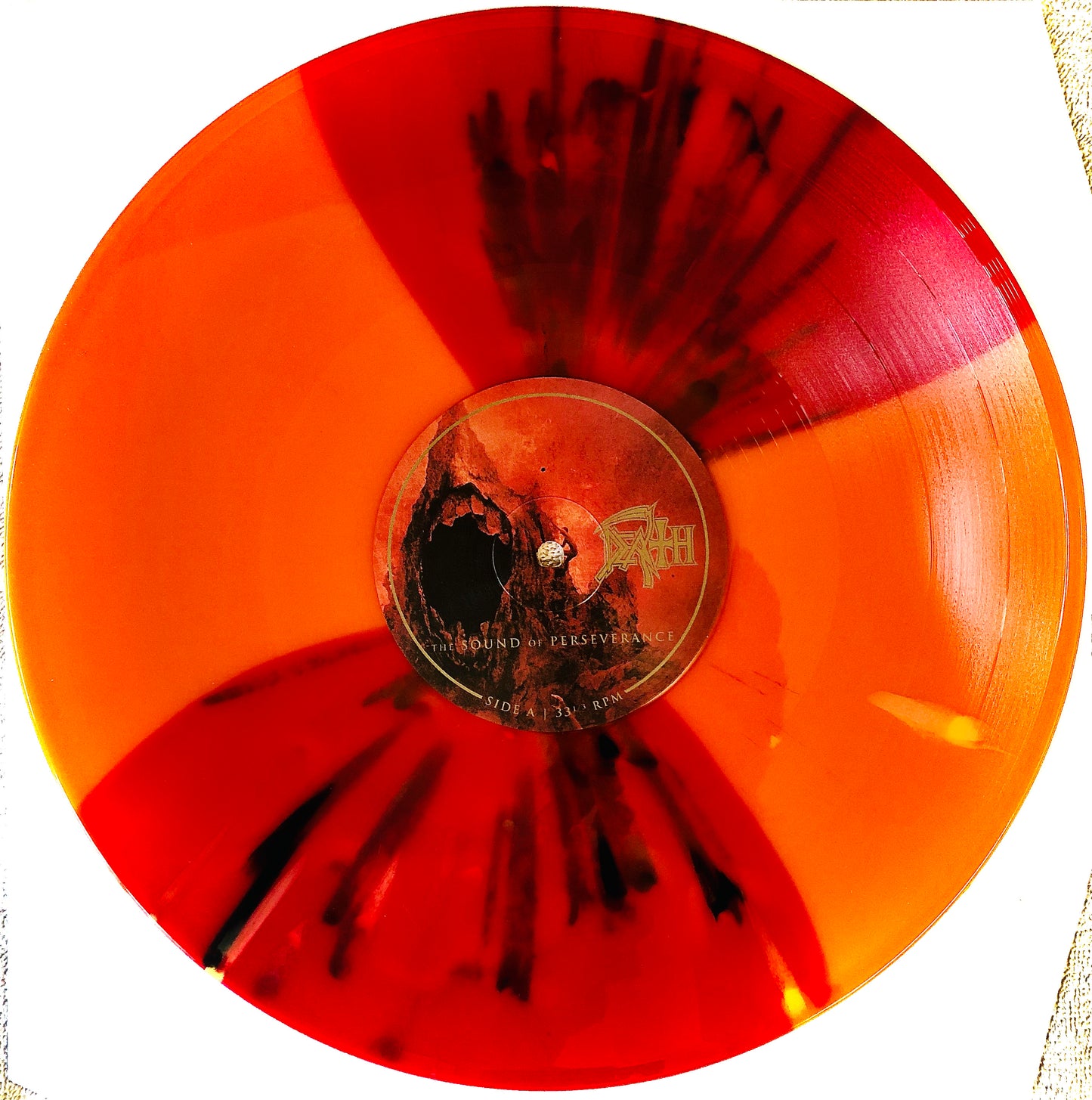 DEATH - The Sound of Perseverance - Doppio Vinile Splatter Rosso / Giallo + Toppa e Spilla